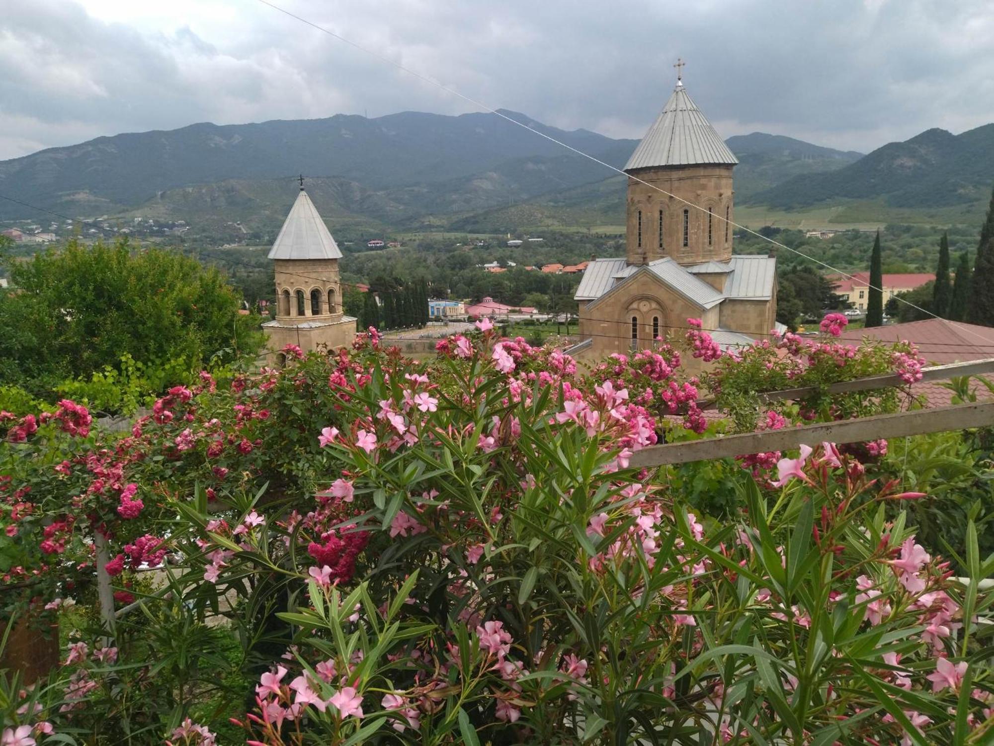 Garden And Panorama 호텔 Mtsʼkhetʼa 외부 사진
